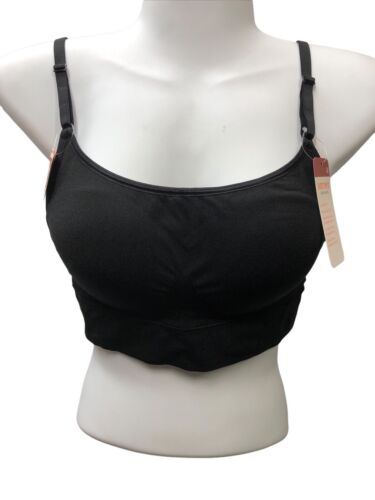 Warners Bra Womens Blissful Benefits No Dig RM0911W Stretch Black Size M Opaque