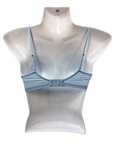 On Gossamer Next To Nothing Micro Wireless Bra G7190 Cerulean Size 30C Blue