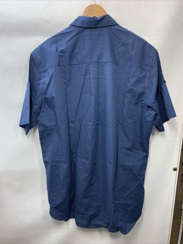 Van Heusen Men's Big and Tall Wrinkle Free Short Sleeve Button 67012 Size XLT