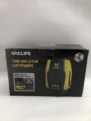 VacLife Tire Inflator Portable Air Compressor - Air Pump for Car Tires - 12V DC