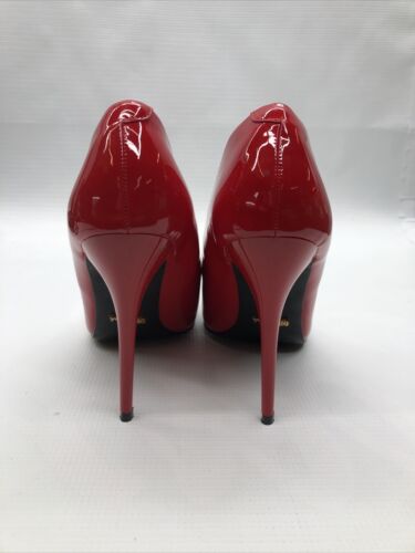 Women's Candy Apple Red Pointed Toe Stiletto High Heels Shoe Size 8 Hingswink