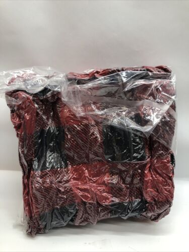 BENFOX 50"X60" Size Throw Electric Heated Blanket  Warm Controller Red Flannel