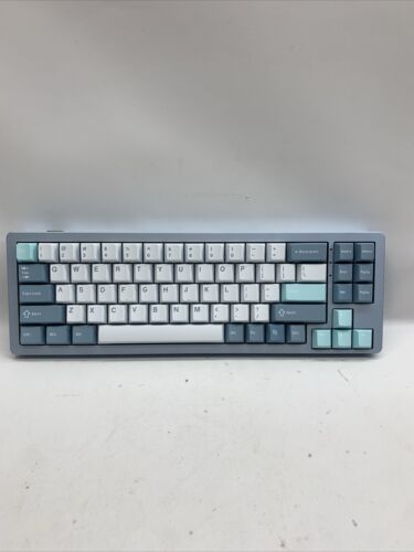 Womier SK-71 Mechanical Creamy Gaming Keyboard RBG Linear Switches Modern Blue