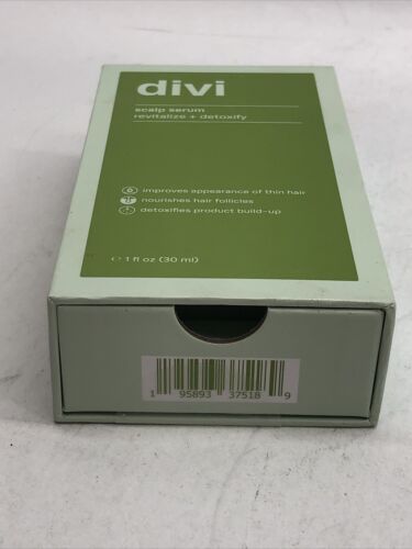 Divi : Scalp Serum - Revitalize & Detoxify, For Thinning Hair - 1 fl. oz. / 30mL