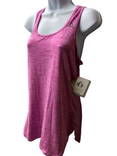 Reebok Womens Singlet Racerback Tank Top Pink Sze Small Sleeveless REW191TX05018