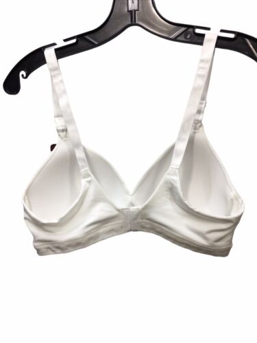 Warner's Womens Blissful Benefits Super Soft Wireless Comfort Bra Size 38B White