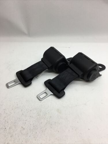 2 PCS Universal Retractable Golf Cart Seat Lap Belts for EZGO/Yamaha/Club Car