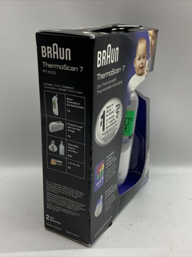 Braun Thermoscan 7 IRT6520 Ear Ohr-Thermometer Age Precision Technology Digital