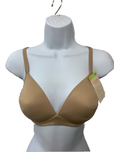 Warners Women's Elements Of Bliss Lift Wire-Free Bra 01298-212 Size 36B Beige