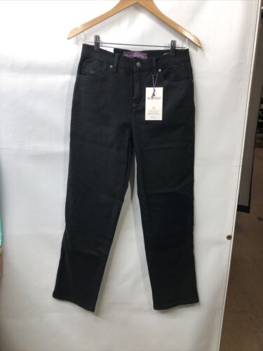 Gloria Vanderbilt Amanda Classic Straight Jeans Long Pants Regular 4 Petite