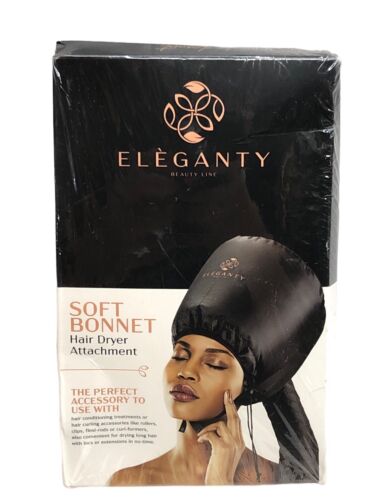 Eleganty Soft Bonnet Hood Hairdryer Attachment Hair Styling Deep Conditioning