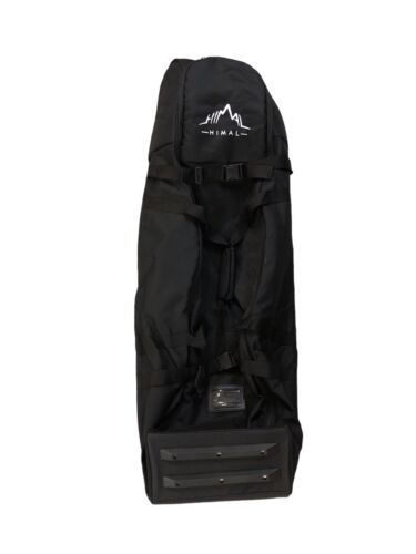 Himal Soft-Sided Golf Travel Bag - Heavy Duty 600D Polyester Oxford Wheels Clubs