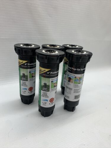 Rain Bird PRO 1804APPR25 4” Pressure Regulating Pop-Up Sprinkler - Lot Of 5