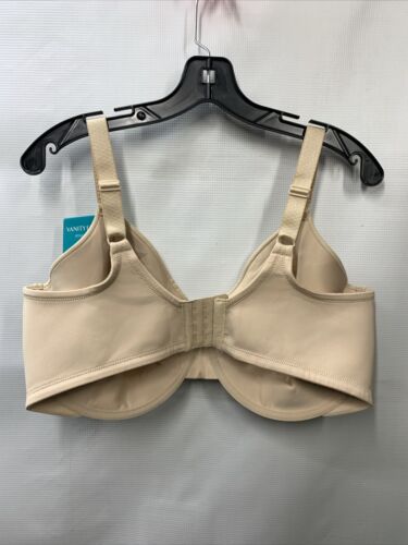 Vanity Fair Beauty Back Smoothing Full Figure Minimizer Bra 76080 Beige Size 42G