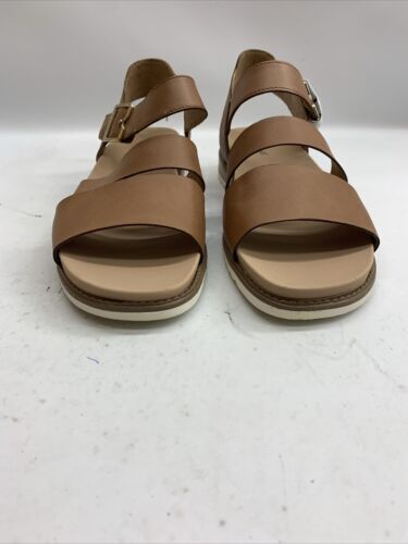 Dr. Scholl's Shoes Womens Island Glow Comfort Slingback Sandals Honey Size 9