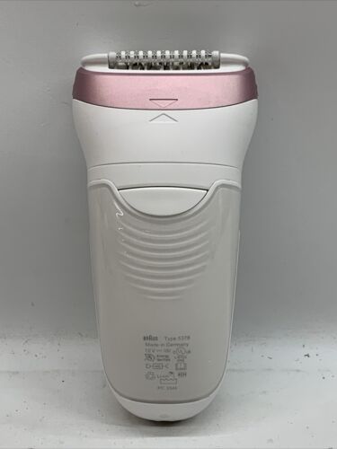 Braun Epilator Silk-épil 9 9-880, Facial Hair Removal, Wet & Dry Cordless White