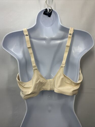 Bali Women's DF3439 One Smooth U Ultra Lite Neckline T-shirt Bra Size 42B Beige