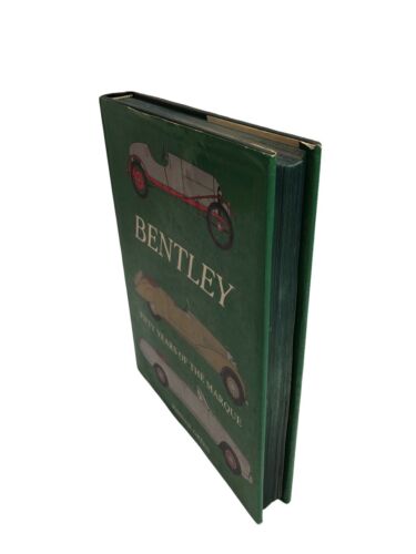 Bentley Fifty Years Of The Marque Book Green Hardcover 1st edi by Johnnie Green