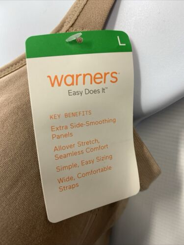 Warner's womens Easy Does It Underarm Smoothing With Seamless Stretch Wireless L