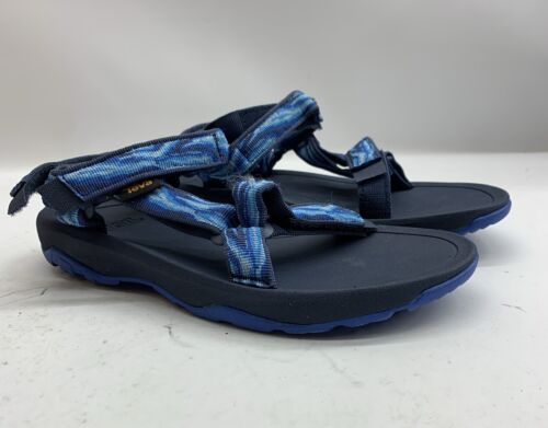 Teva Kids Hurricane XLT2 Outdoor Hiking Sandals Waves Mood Indigo Blue Size 3