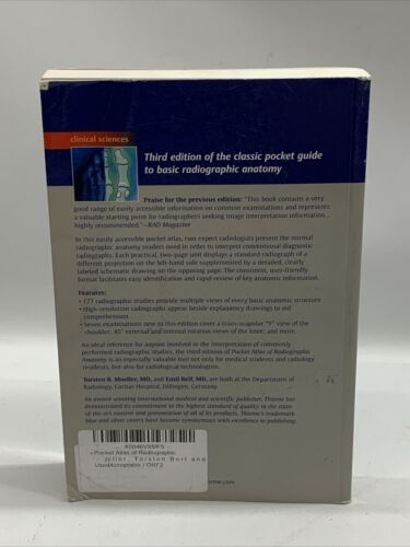 Pocket Atlas of Radiographic Anatomy 3rd Edition (Flexibooks) Torsten B. Moeller