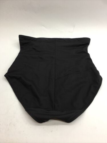 Maidenform Women's High Waist Shaping Brief Firm Shapewear Black Size Medium