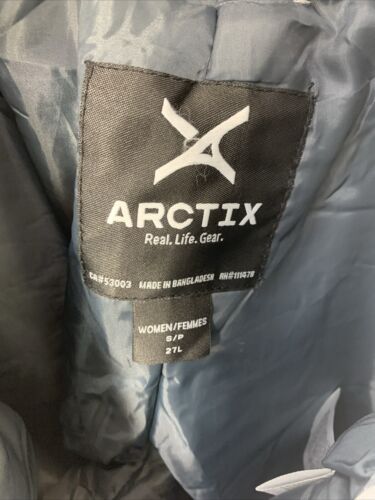 Arctix Women's Snow Long Pants Ski Sports Insulated Cargo Winter White Small