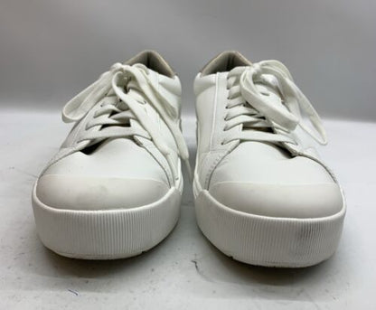 Dr. Scholl's Womens Time Off White Fashion Sneaker Size 10 Lace-up Shoes Athleti