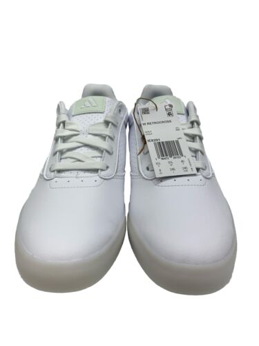 Adidas RetroCross White Crystal Jade Off White Women Spikeless Golf Shoes Size 8