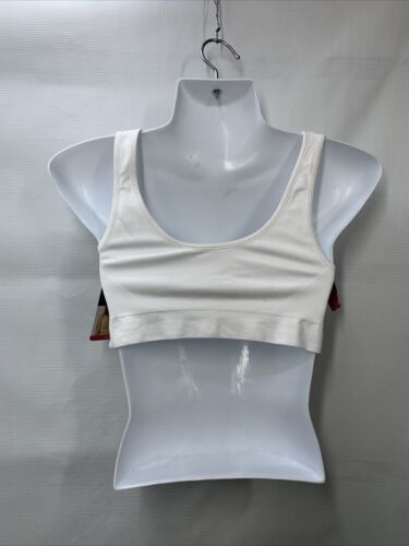 207X01 Bali Women's One Smooth U Smooth Support Bralette White DFBRAL-100 Size L