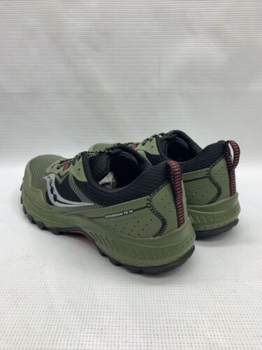 Saucony Womens Excursion S20744-41 Green Running Shoes Size 9.5 Lace-up Sneaker