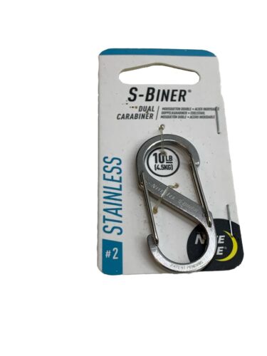 Assorted Nite Ize S-Biner Stainless Steel Dual Carabiner Stainless - Lot Of 18