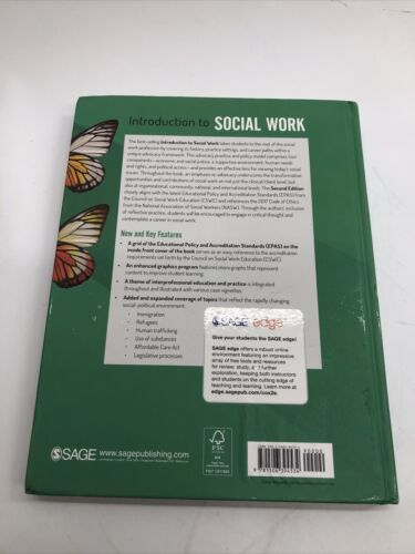 Introduction to Social Work: An Advocacy-Based Profession Hardcover 2nd Edition