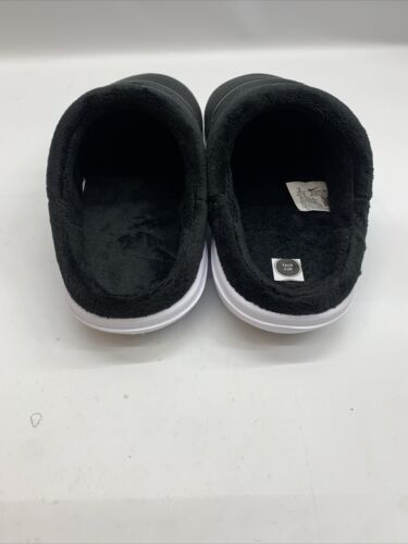 Men's Nike Burrow NA Black/White Sandal DJ3130 001 Size 8 Slip-on Slipper Flat