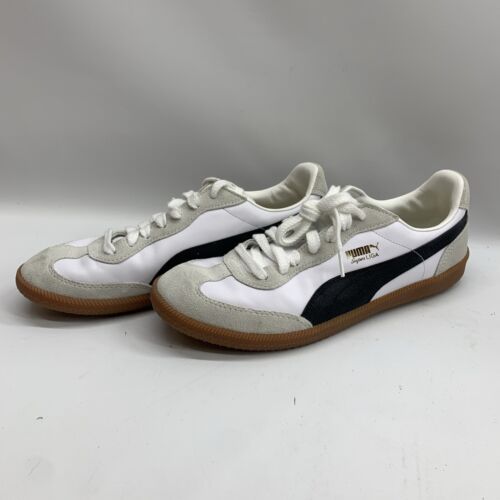 Puma Super Liga Og Retro Shoes Size 10 Mens Lace-up 356999-12 Leather Sneaker