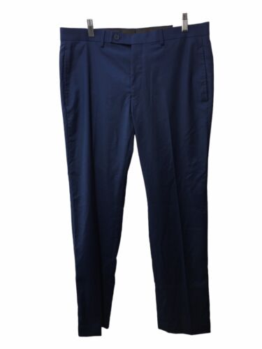 Man's Pants Calvin Klein Men's Modern Fit Dress Long Pant Size 36x30 Navy Blue