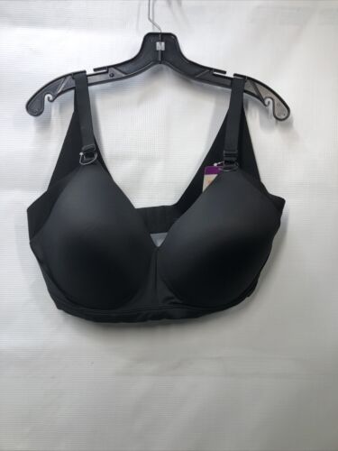 Warner's RN2231A No Side Effects Wirefree Lift Bra XXL Back-Smoothing Comfort