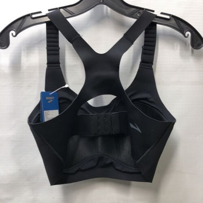 Brooks Racerback 2.0 Sports Bra Womens Support Run Bra Wire Free Black Size 34DD