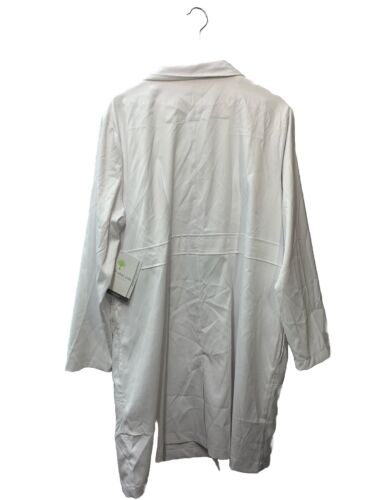 Healing Hands Women's Scrubs HH White Faye Labcoat 5161 Long Sleeve Size 2X