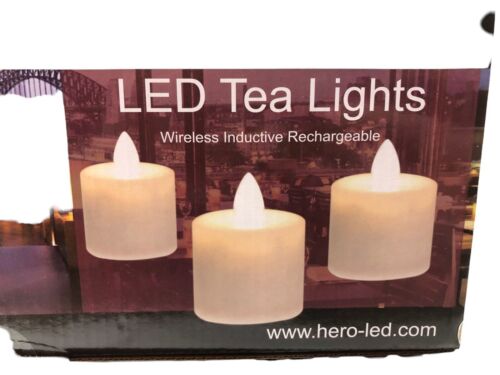 CD-RC-24RF-WW Wireless Inductively Rechargeable 24-Pack LED Candle Lamp System