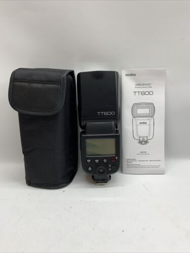 Godox TT600 2.4G HSS Camera Flash Speedlite for Canon Nikon Olympus Black 1.5V