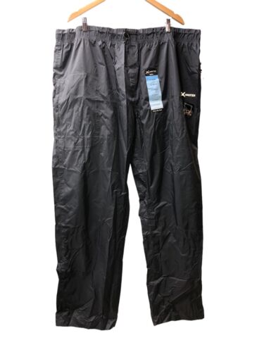 Arctix Men's Storm Rain Long Pant Charcoal 3X- Large 34L 48-50W x 34L Gray NWT