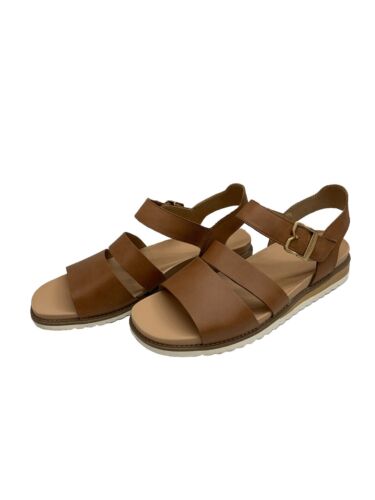 Dr. Scholl's Island Glow Womens Sandal Honey Brown I4205S3201 Open Toe Size 9.5M