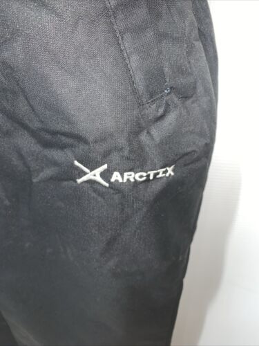 Arctix Women's M (8-10) Essential Insulated Bib Overalls Black Ski Snow 1450-00