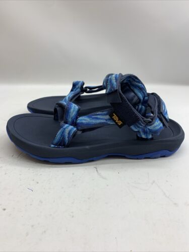 Teva Kids Hurricane XLT2 Outdoor Hiking Sandals Waves Mood Indigo Blue Size 3