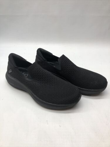 Ryka Women's Fling Slip on Sneakers Loafer Black Casual I8159F1001 Size 6.5 W