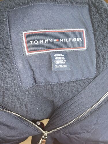 Tommy Hilfiger Women's Everyday Quilted Jacket Navy Size XL/XG/TG Long Sleeve