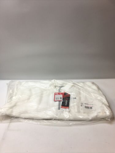 Polartec Women's White Polartec Fleece Jacket Long Sleeve Fleece 1/4 Zip 4XL