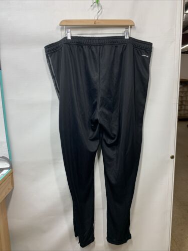 Adidas Tiro 21 Mens Black White Athletic Bottoms Jogger Track Long Pant Size 3XL