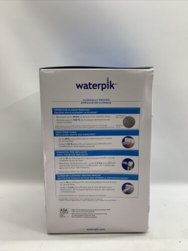 Waterpik Aquarius WP-662CD Jet Black 10 Pressure Settings Teeth Water Flosser